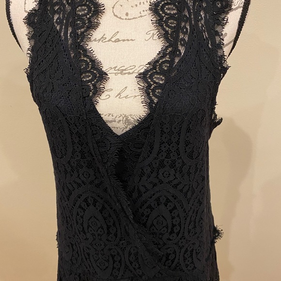 Free People Women’s Heart in Two Lace Mid Dress - Picture 3 of 11